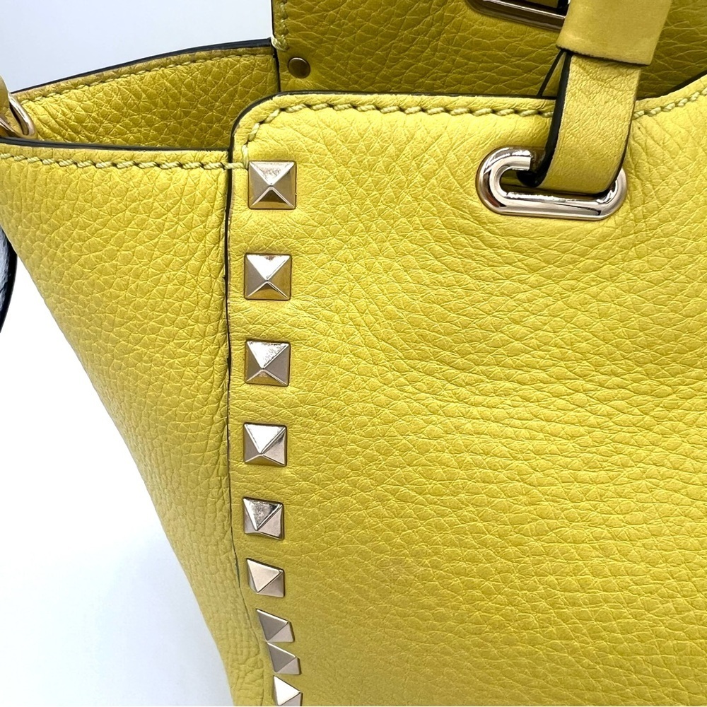 Valentino Garavani Rock Studded Satchel with COA - Picture 4 of 10